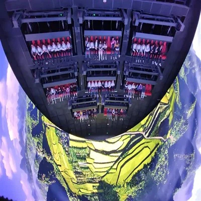 정지 된 돔 비행 극장